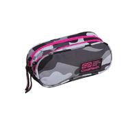 Coolpack 89036CP, Estuche escolar CLEVER PINK NEON, Multicolor