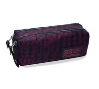 Coolpack B69072, Estuche escolar EDGE ARMY RED, Multicolor