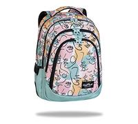 Coolpack Drafter 17" Collection School and Travel Backpack 4 Compartments Laptop and Organizer Pocket 28 Litres ART DECO