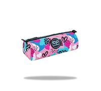 Coolpack F061789, Estuche escolar TUBE TUTTI HEART, Multicolor