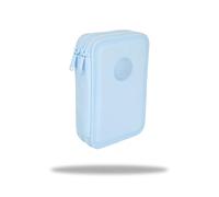Coolpack F066646, Estuche escolar JUMPER 2 PASTEL/POWDER BLUE, Blue