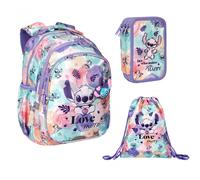 CoolPack Jerry Stitch Pastel Mochila 19L con 3 compartimentos