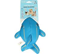 CoolPets Dolphi The Dolphin - 22 cm - Juguete refrescante Perros - Juguete para Perros con chirriador - Flota en el Agua - Adecuado para Cualquier Perro