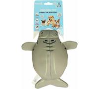 CoolPets Sunny The Sea Lion - 22 cm - Juguete refrescante Perros - Juguete para Perros con chirriador - Flota en el Agua - Adecuado para Cualquier Perro