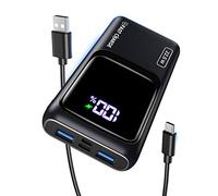 Coolreall Power Bank 20000mAh, 22.5W Powerbank con Pantalla LED, USB C Entrada & Salida PD3.0 QC4.0 Bateria Externa Carga Rapida Compatibilidad iPhone 16 15 14 13 12 Galaxy iPad Huawei Xiaomi
