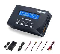 Coolschmax Balance Battery XT60 - Cargador descargador, medidor de resistencia para 1-6S LiPo, LiFePO4, Li-ion, LiHv, 1-15S NiMH, NiCd, 1-10S Pb, para drone RC Car