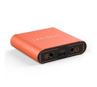 COOLSELL Interfaz de audio, 24 bits 192 kHz estéreo USB C e interfaz de iPhone para grabación y transmisión de música, interfaz de audio de guitarra portátil compatible con iPhone, Mac, PC (versión