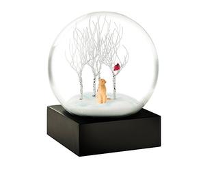 CoolSnowGlobes Labrador en el Bosque Bola de Nieve