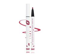 Coolstory Longwear Liquid Lip Liner, 2-in-1 Waterproof Longwear Liquid Lip Liner, Liquid Lip Liner Pen, Matte Lip Stain Marker, Quick-Drying Long-Lasting Matte Liquid Lipstick (03 MOCHA)