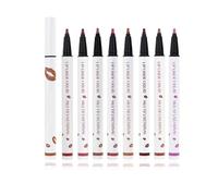 Coolstory Longwear Liquid Lip Liner, 2-in-1 Waterproof Longwear Liquid Lip Liner, Liquid Lip Liner Pen, Matte Lip Stain Marker, Quick-Drying Long-Lasting Matte Liquid Lipstick (8PCS)