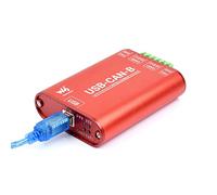 Coolwell Aislamiento industrial USB a CAN, analizador de bus CAN de canal dual, compatible con conversión de protocolo, detección automática