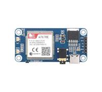 Coolwell Cat-1/GSM/GPRS/GNSS HAT for Raspberry Pi Raspberry Pi 5 4B+ 4B 3B+ 3B 2B+ Zero W WH Jetson Nano Based On A7670E Module GNSS Positioning Support LTE Cat-1 / 2G