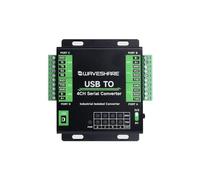 coolwell Con Original FT4232HL Industrial USB a 4-Ch Serial Converter Soporta USB a RS232/485/422/TTL Mac, Linux, Android, Windows 11/10/8.1/8/7