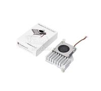 coolwell Official for Raspberry Pi Active Cooler Fits Raspberry Pi 5 with temperature-controlled Blower Fan Aluminio Heatsink