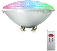 Coolwest RGB Luces para piscina 18 W LED piscina iluminación colgado bajo el agua para foco halógeno de 150 W DC/AC 12 V, 36W