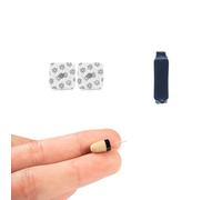 CooMax Pinganillo Bluetooth Movil Oculto Inalambrico VIP Pro Auriculares Invisibles con Microfono Examenes - Mini Auricular Espia Llamadas Copiar Oreja (Pinganillo VIP Pro Supermini Pieza Bluetooth)