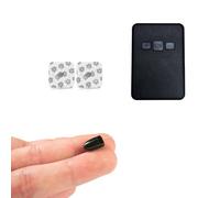 CooMax Pinganillo gsm Examenes VIP Pro Oculto Invisible para Tarjeta SIM con Micrófono sin Cables - Mini Auricular Inalambrico Espia para Copiar en Examen (Pinganillo VIP Pro UltraMini Pieza gsm)