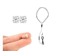 CooMax Pinganillo Oculto Inalambrico Vip Pro Auriculares Invisibles con Microfono para Examenes - Mini Auricular Espia Llamadas con Movil Copiar sin Cable en Oreja (Pinganillo Vip Pro SuperMini Beige)