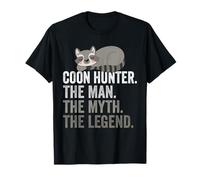 Coon Hunter El Hombre El Mito La Leyenda Camiseta