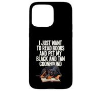 Coonhunting Coonhunter Pet Mi Coonhound Negro Y Tan Carcasa para iPhone 15 Pro Max