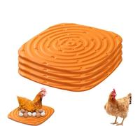 Coop Chicken Box Nisting Matte - Almohadilla reutilizable para gallinero, alfombrilla de cama para gallinero, huevos de gallina, caja de compostaje para el cuidado de aves