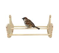 Coop Chicken Perch, Sturdy Wooden Roosting Ladder Sparrows, Multifunctional Pet Bird Resting Perch for Cockatiels, Macaws, and Budgies, 12,6 x 5,71 x 6,69 pulgadas