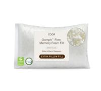 Coop Home Goods, Almohada Ajustable de Espuma viscoelástica con Memoria de Forma, para Rellenar una Funda, Espuma 0,23 kg (1/2 LB)