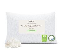 Coop Home Goods Almohada Infantil de Espuma viscoelástica triturada Funda de bambú, Lavable, hipoalergénica