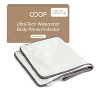 Coop Home Goods Ultra-Tech - Protector de Almohada Corporal, Fundas de Almohada Impermeables para el Cuerpo, Certificado Oeko-Tex, Funda de Almohada Transpirable con Cremallera, tamaño estándar,