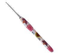 Coopay Aguja de ganchillo de 2,25 mm, tamaño del Reino Unido, ganchos de ganchillo de metal sólido para principiantes, ganchos de ganchillo ligeros y ergonómicos para manos artríticas, aguja de