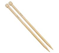 Coopay Agujas de tejer de bambú de 12 mmx35 cm, agujas de tejer de madera cálidas para manos artríticas, agujas de tejer para principiantes, agujas largas para jerséis, mantas y proyectos grandes