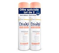 Etiaxil Desodorante Suave 24h Sin Sales de Aluminio Aerosol 2x150ml