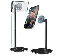 Cooper MagStand - Soporte Magnético Ajustable para iPhone de Escritorio, Sostenedor de Teléfono Compatible con MagSafe para Grabación de Vídeos, Soporte para iPhone 17 Pro MAX, 16-12 (Negro)