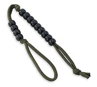 Coopers Bay Cuentas de Cuenta de Ritmo/Cuentas de Ranger del ejército/Contador de Distancia para tu Kit de navegación terrestre, brújula de Cuentas de Senderismo como Parte de una orientación (Verde