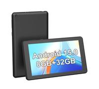 COOPERS Tablet Android 15 tabletas de 7 pulgadas, 6 GB de RAM, 32 GB de ROM compatible con 1 TB de ampliación de computadora, tablet PC, procesador de cuatro núcleos, visualización táctil IPS, cámara