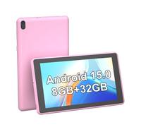 COOPERS Tablet Android 15 tabletas de 7 pulgadas, 6 GB de RAM, 32 GB de ROM, compatible con 1 TB de ampliación de computadora, tableta PC, procesador de cuatro núcleos, pantalla táctil IPS, cámara