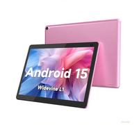 COOPERS Tableta de 10 pulgadas, Android 14, 32 GB ROM 1 TB, ampliación de tabletas de computadora, procesador de cuatro núcleos, batería de 6000 mAh, pantalla táctil IPS de 1280 x 800, cámara dual HD