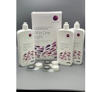 CooperVision All In One Light Contact Lens Solution 3 x 250ml Multipack 3month