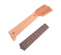 COOPHYA 1 juego de mástil de repuesto para ukelele con diapasón de 12 trastes, compatible con ukeleles populares de 21 pulgadas, accesorios de guitarra para reparaciones de bricolaje e instrumentos