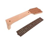 COOPHYA 1 juego de mástil de repuesto para ukelele con diapasón de 15 trastes, compatible con ukeleles populares de 21 pulgadas, accesorios de guitarra para reparaciones de bricolaje e instrumentos
