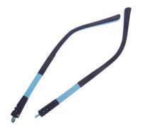COOPHYA 1 par de patillas para gafas: repuesto de silicona y metal, patillas antideslizantes para reparación y mantenimiento de gafas de sol.