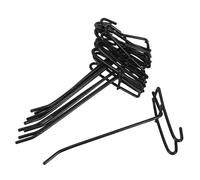 COOPHYA 10 Ganchos de Hierro Resistentes para Colgar Herramientas y Joyas, Organizadores Versátiles para Pared en Casa o Garaje, Instalación Fácil y Durable