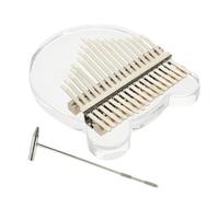 COOPHYA 1juego Mini Kalimba De Acrílico De Teclas Piano De Pulgar Para Principiantes Divertido y Musical Para Fiestas y Actividades Al Aire