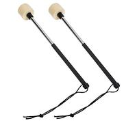 COOPHYA 1par Mallets De Tambor De Acero Inoxidable Accesorios De Percusión Para Principiantes y Profesionales Para Desarrollo Musical Infantil y Mejora Del Ritmo