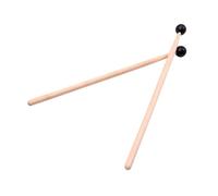 COOPHYA 2 piezas Baquetas de Madera para Instrumentos de Percusión Set Mallet para Xilófono y Glockenspiel Mango Cómodo y Cabeza para Adultos y Principiantes