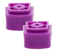 COOPHYA 2 Piezas Bloques de Freno para Patines Tapones de Goma Antideslizantes para Patinaje Línea y Cuádruple Accesorios de Seguridad para Principiantes y Aficionados