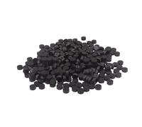 COOPHYA 300piezas Puntos De Incrustación De Plástico Para Guitarra y Ukeleles Material Abalonado Color Negro