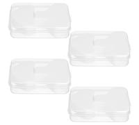 COOPHYA 4 cajas de parches para puntos negros y limpieza de mentón, tiras de tratamiento facial de algodón natural, almohadillas limpiadoras de nasales para la zona T, control de grasa y absorción