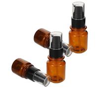 COOPHYA 4 Piezas Botellas Dispensadoras de Loción Botellas Plásticas Cosméticas con Protección Uv para Cuidado Piel Cabello y Viaje Recargables y Reutilizables para Cremas y Aceites