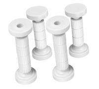 COOPHYA 4 Piezas De Anclaje para Cabecera Tope para Cabecera Accesorios para Marco De Cama De Pared para Marco De Cama Protector De Marco De Cama Soporte para Cabecera